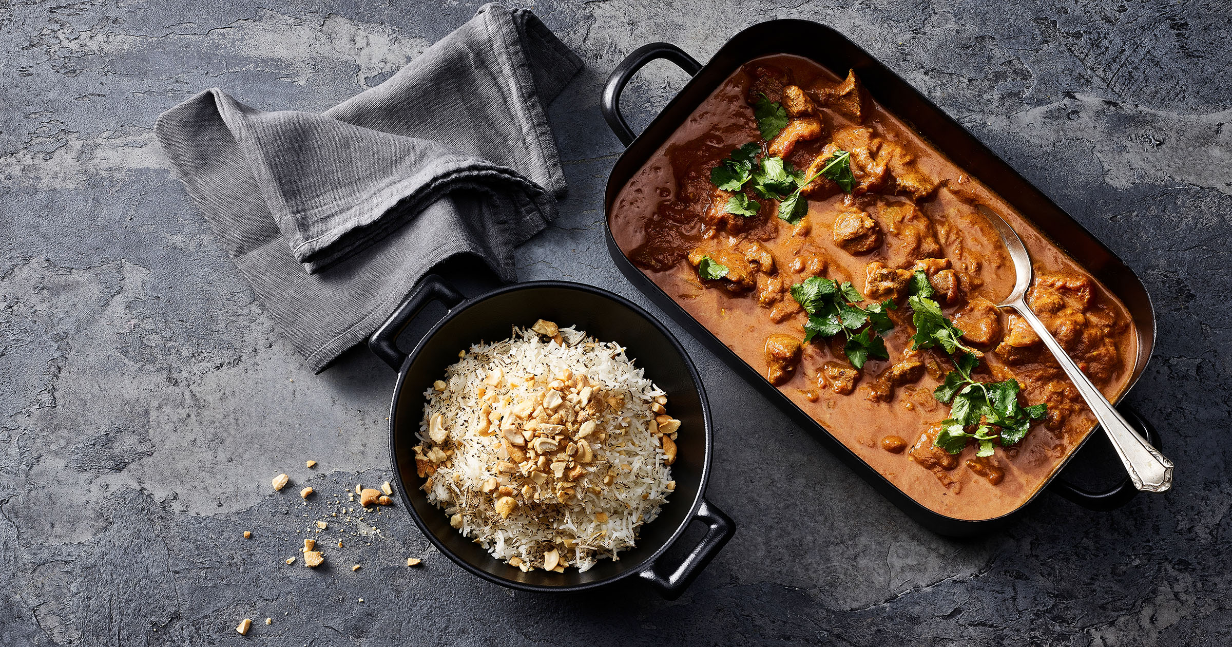 Curry d'agneau d’alpage Bombay
