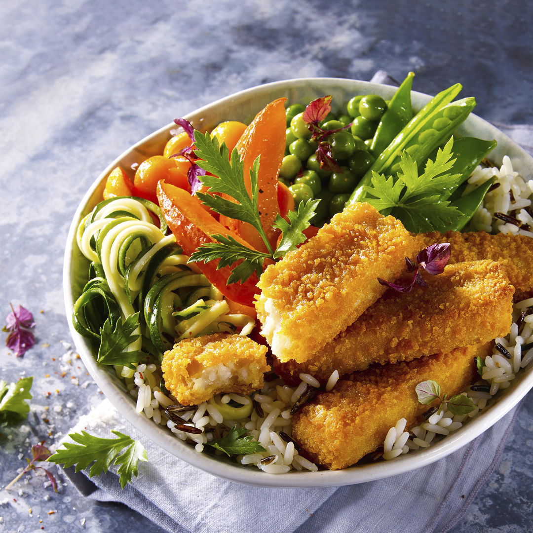 Ocean Sticks Bowl aux pois gourmands, courge et courgette
