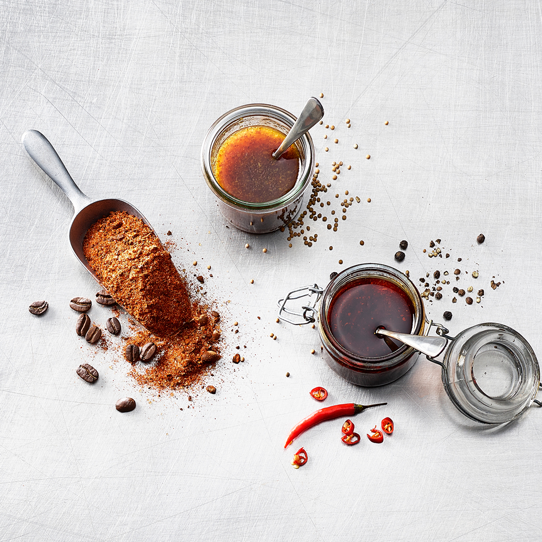 Marinade au sirop d'érable et à la moutarde | Marinade Coffee-Rub | Marinade Sweet-Sour