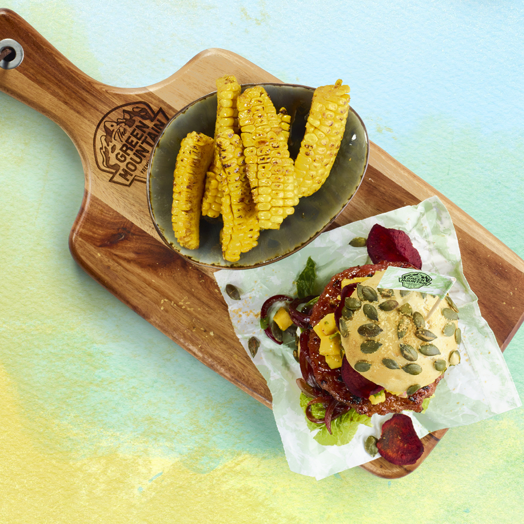 «Australian Dream» Burger con Corn Ribs