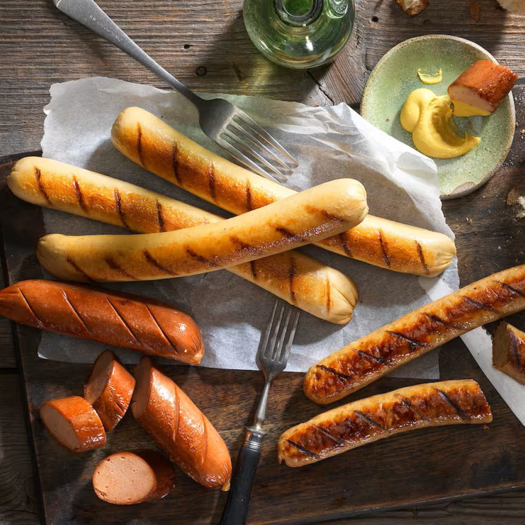 Saucisse Plant-based fumée au curry