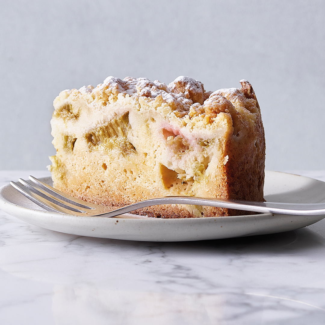 Torta sbriciolata al rabarbaro
