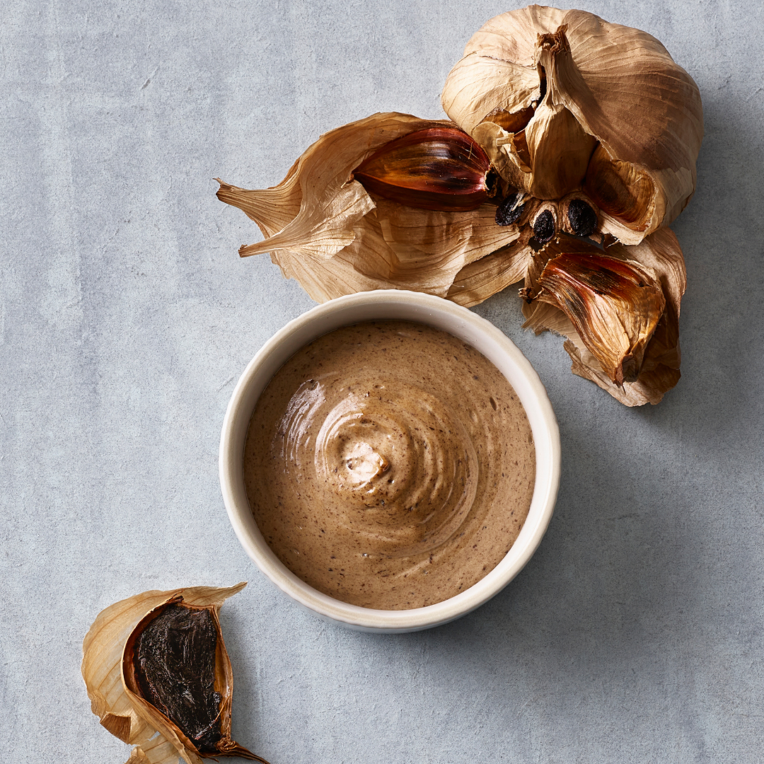 Mayonnaise à l'ail noir