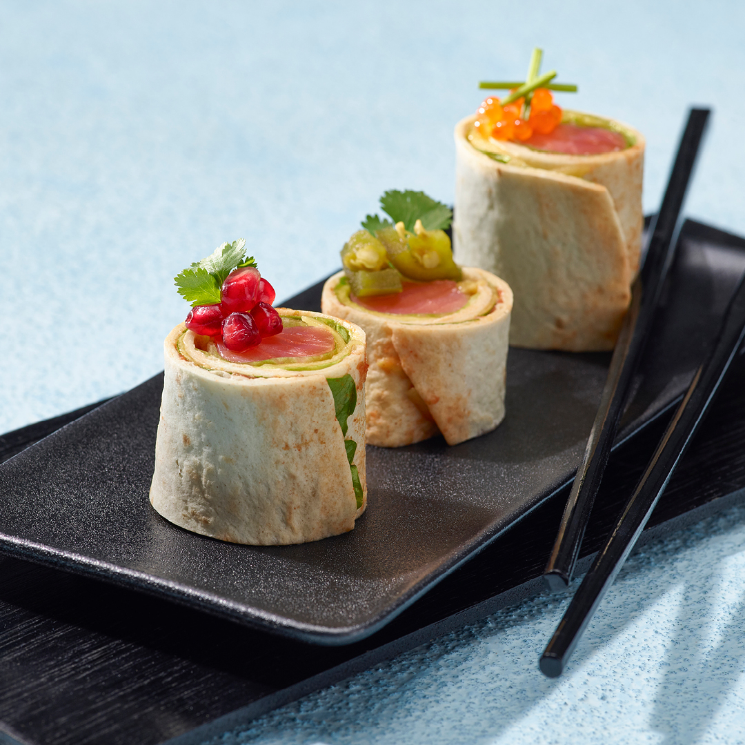 Erfrischendes Sushi Mexican-Style