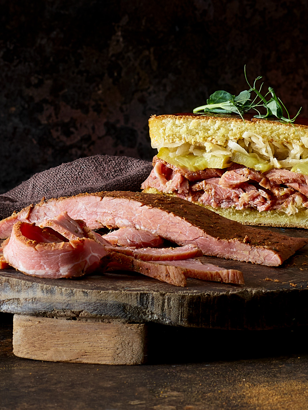 Pastrami «à la Gaucho» (bavette de flanchet de bœuf)