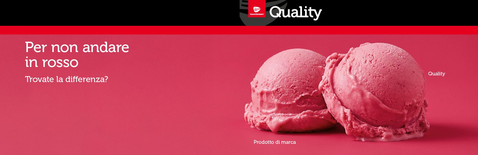 Quality Erdbeerglace