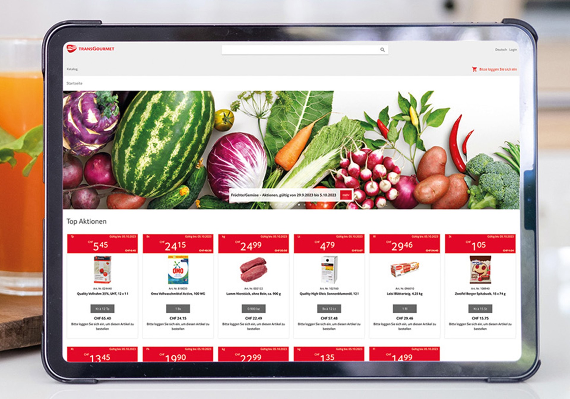 Transgourmet Webshop