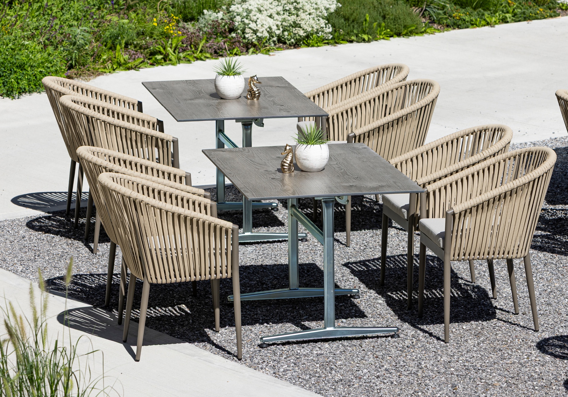 Meubles de jardin: Tables & chaises pour la restauration