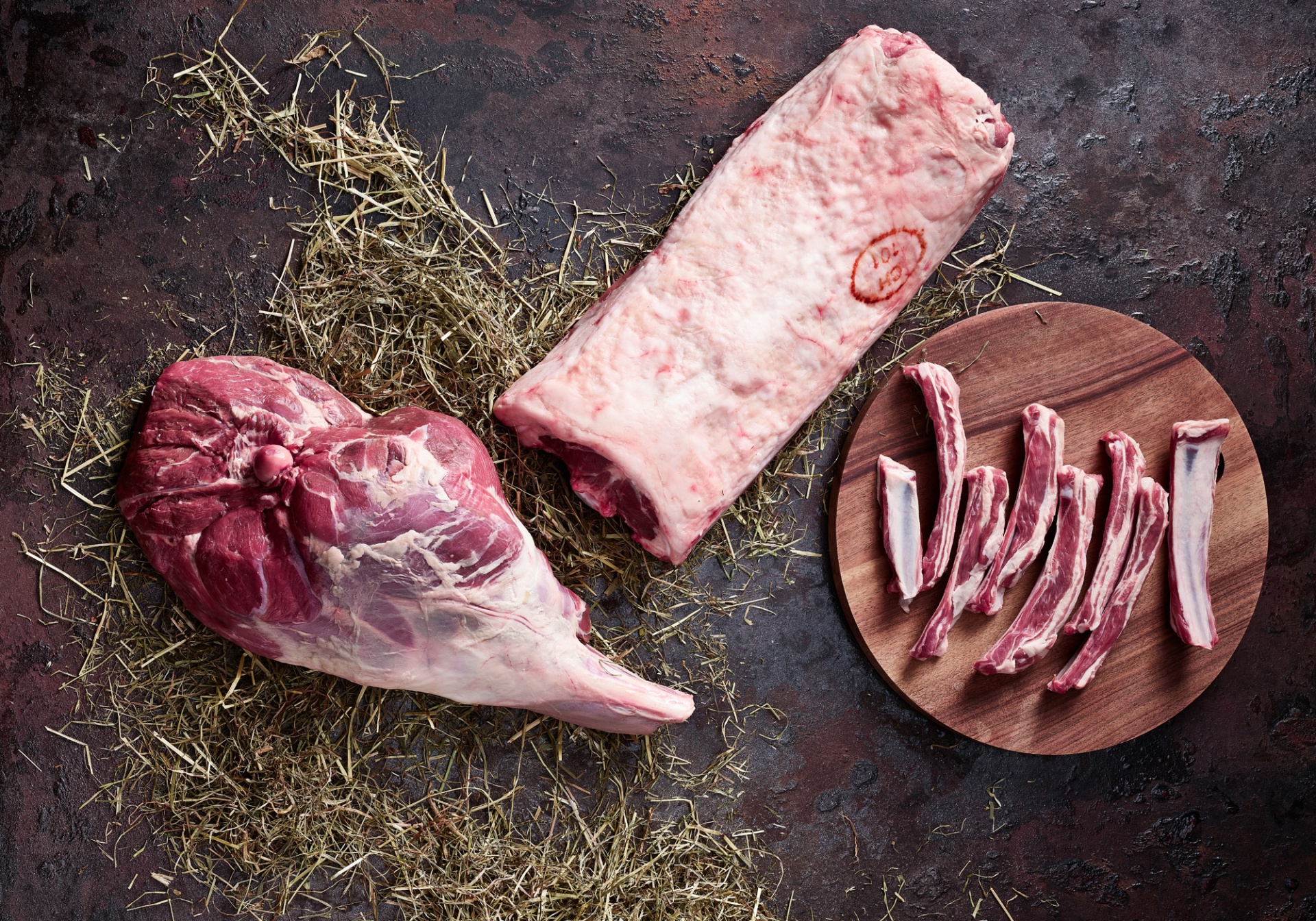 Lammfleisch, Rippen, Lammr&uuml;cken