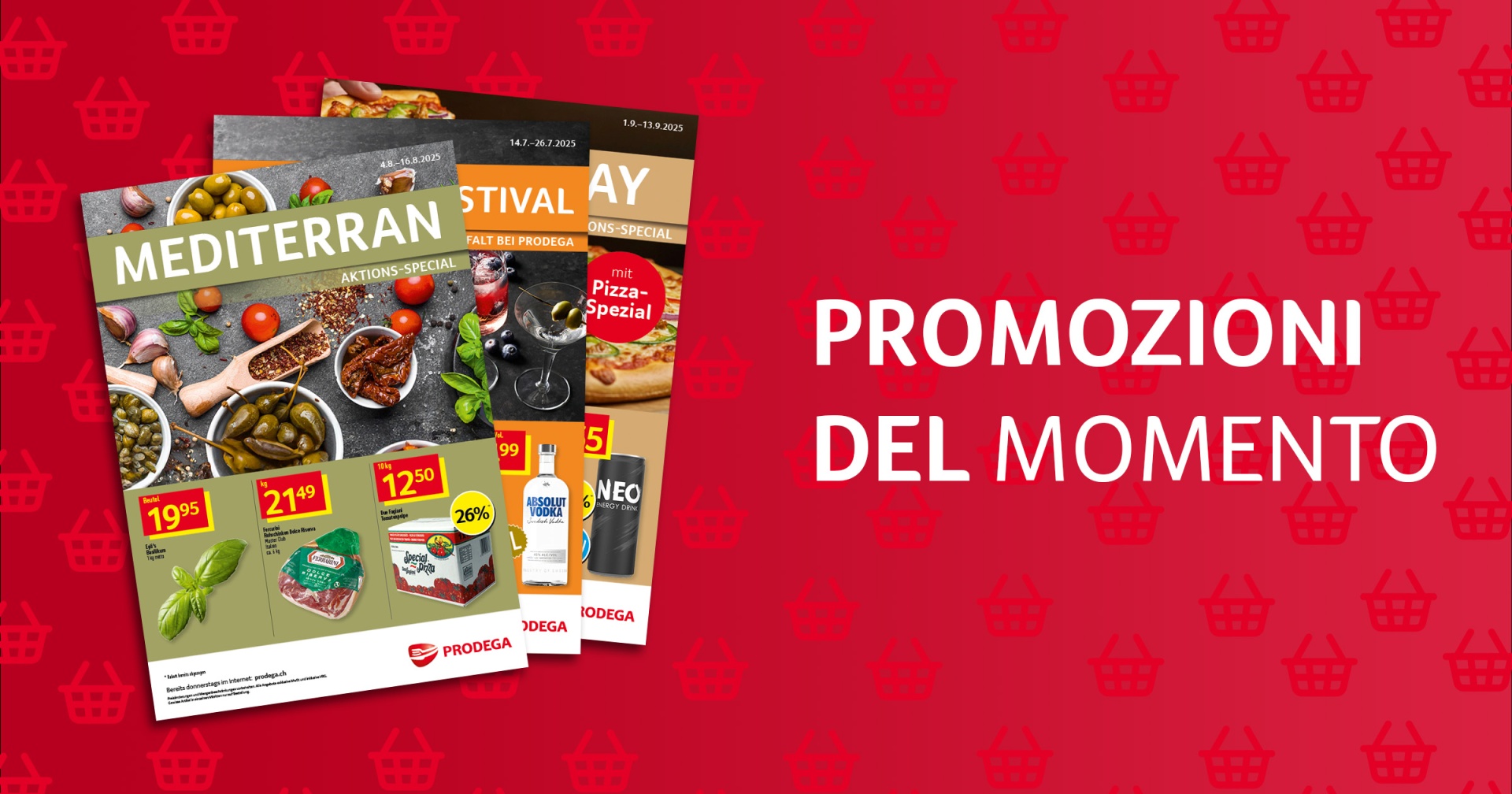Catalogo delle promozioni settimanali per gli acquisti nel commercio all’ingrosso alimentare